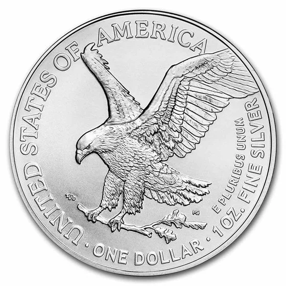 2021 American Silver Eagle, 1 oz Brilliant Uncirculated, photo 3