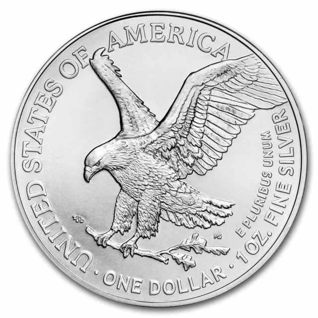 2025 American Silver Eagle, 1 oz Brilliant Uncirculated, photo 3