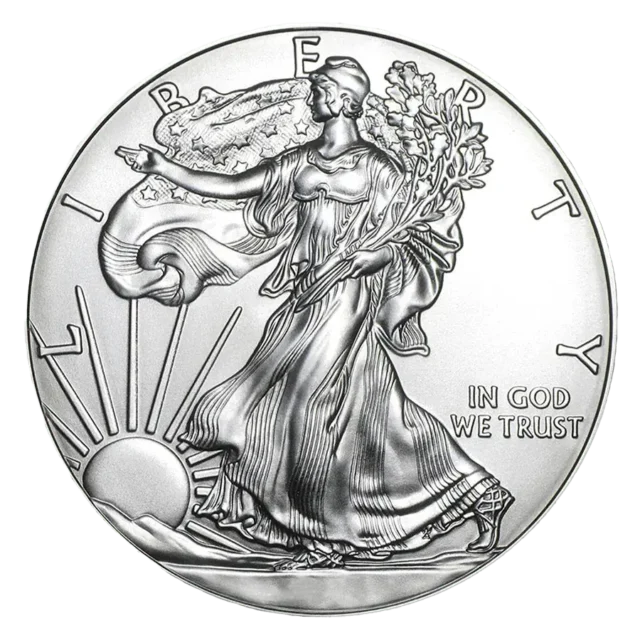 2027 American Silver Eagle, 1 oz Brilliant Uncirculated, front